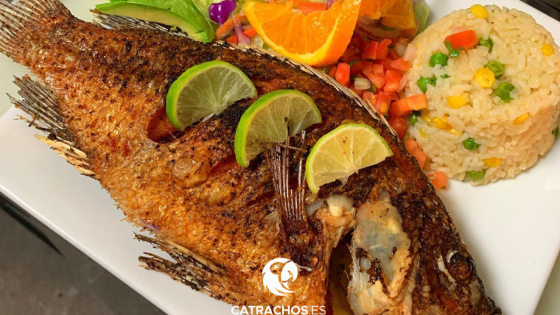 Pescado frito estilo Yojoa