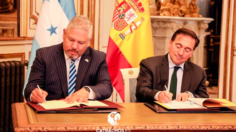 Honduras y España firman Acuerdo