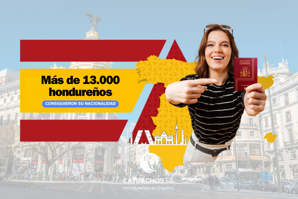 Nacionalidad española:13.000 hondureños la obtienen